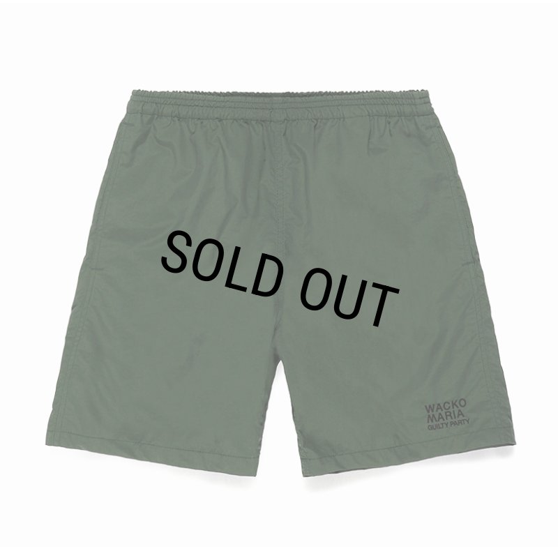 WACKO MARIA/BOARD SHORTS（GREEN）［ボードショーツ-24春夏］ - JONAS