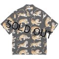 WACKO MARIA/TIM LEHI / HAWAIIAN SHIRT（BLACK）［ティムリーハイハワイアンシャツ-24春夏］
