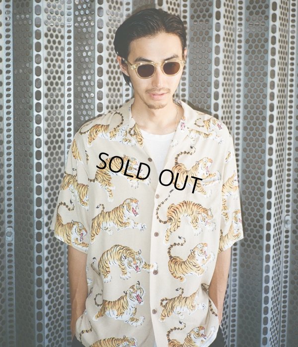 画像2: WACKO MARIA/TIM LEHI / HAWAIIAN SHIRT（WHITE）［ティムリーハイハワイアンシャツ-24春夏］