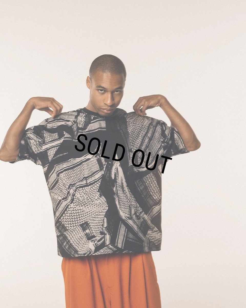 画像2: TIGHTBOOTH/SHEMAGH T-SHIRT（Black）［シュマグT-24夏］ (2)