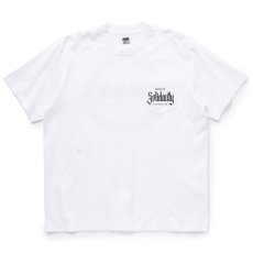 画像1: RATS/SOLIDARITY POCKET TEE（WHITE）［プリントポケT-24春夏］ (1)