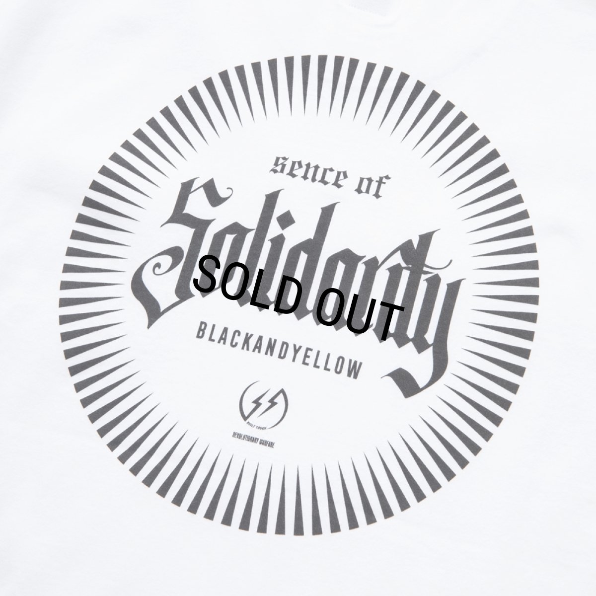 画像5: RATS/SOLIDARITY POCKET TEE（WHITE）［プリントポケT-24春夏］ (5)