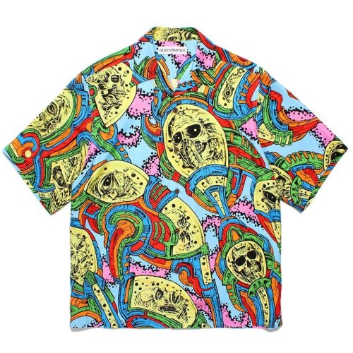他の写真1: WACKO MARIA/TIM LEHI / HAWAIIAN SHIRT（BLUE）［ティムリーハイハワイアンシャツ-24春夏］