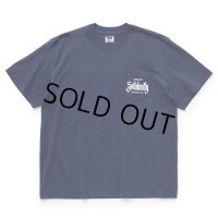 RATS/SOLIDARITY POCKET TEE（NAVY）［プリントポケT-24春夏］