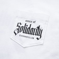 画像4: RATS/SOLIDARITY POCKET TEE（WHITE）［プリントポケT-24春夏］ (4)