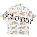 WACKO MARIA/TIM LEHI / HAWAIIAN SHIRT（WHITE）［ティムリーハイハワイアンシャツ-24春夏］