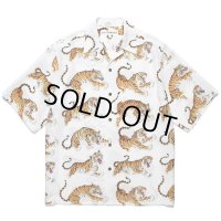 WACKO MARIA/TIM LEHI / HAWAIIAN SHIRT（WHITE）［ティムリーハイハワイアンシャツ-24春夏］