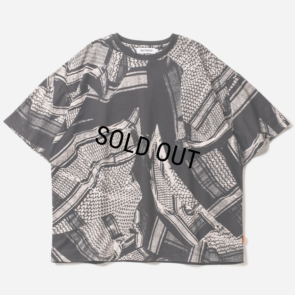 画像1: TIGHTBOOTH/SHEMAGH T-SHIRT（Black）［シュマグT-24夏］ (1)
