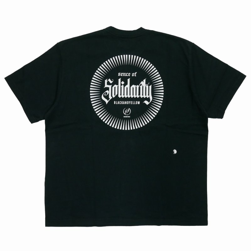 画像2: RATS/SOLIDARITY POCKET TEE（BLACK）［プリントポケT-24春夏］