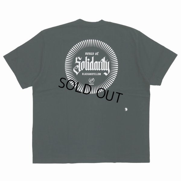 画像2: RATS/SOLIDARITY POCKET TEE（BLACK）［プリントポケT-24春夏］