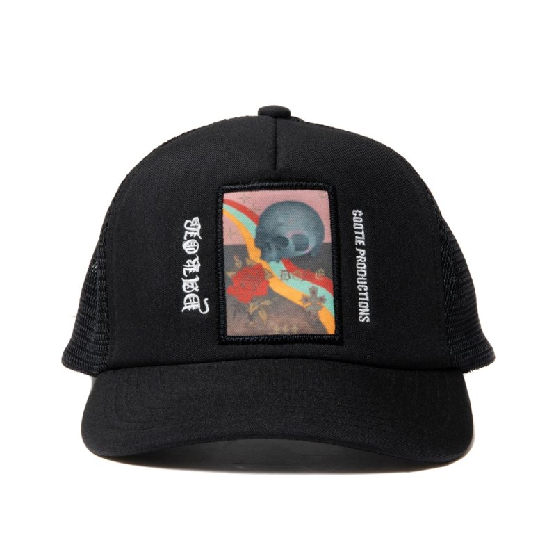 画像1: COOTIE PRODUCTIONS/Polyester 5 Panel Mesh Cap（Jakob Morley）（DONE）［5パネルメッシュキャップ-24春夏］