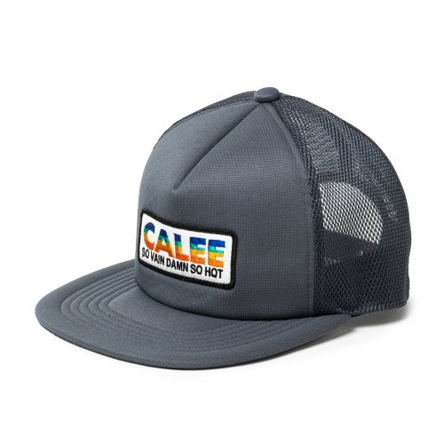 他の写真1: CALEE/CALEE LOGO WAPPEN MESH CAP（GRAY）［ワッペンメッシュキャップ-24春夏］