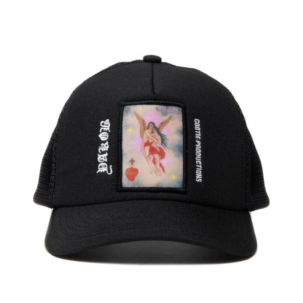 画像1: COOTIE PRODUCTIONS/Polyester 5 Panel Mesh Cap（Jakob Morley）（ANGEL）［5パネルメッシュキャップ-24春夏］