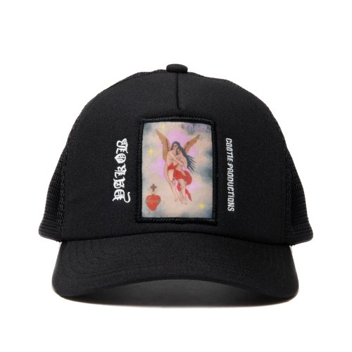 他の写真1: COOTIE PRODUCTIONS/Polyester 5 Panel Mesh Cap（Jakob Morley）（ANGEL）［5パネルメッシュキャップ-24春夏］