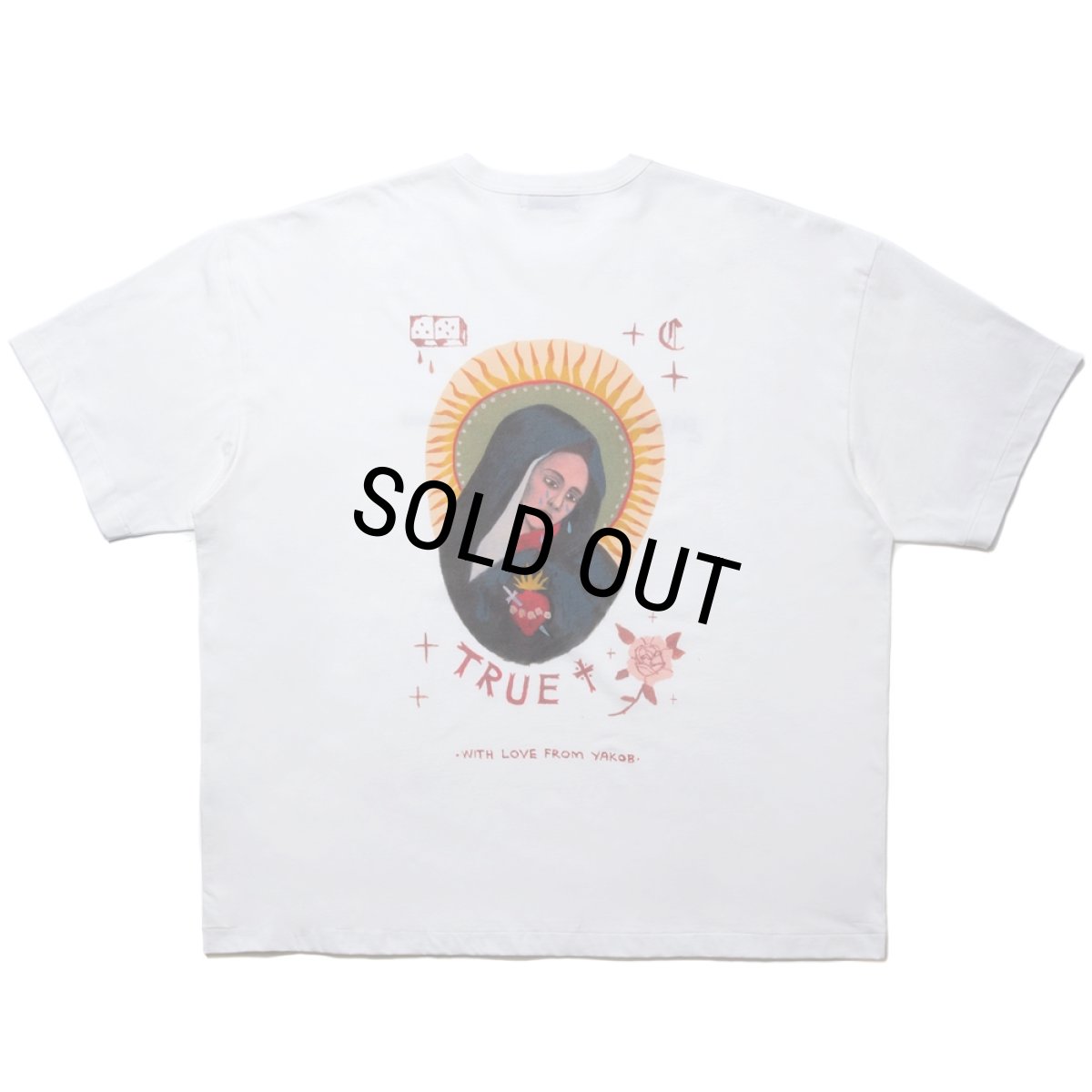 画像1: COOTIE PRODUCTIONS/Print S/S Tee（MARY）（White）［プリントT-24春夏］ (1)