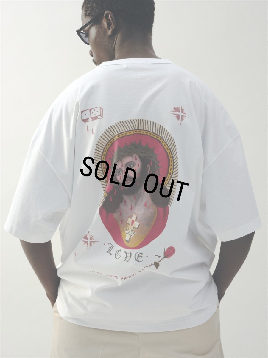 画像5: COOTIE PRODUCTIONS/Print S/S Tee（JESUS）（White）［プリントT-24春夏］ (5)