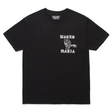 画像1: WACKO MARIA/56 TATTOO STUDIO / T-SHIRT（BLACK）［プリントT-24春夏］ (1)