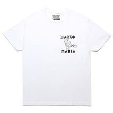 画像1: WACKO MARIA/56 TATTOO STUDIO / T-SHIRT（WHITE）［プリントT-24春夏］ (1)