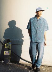 画像6: CHALLENGER/WOLF MC MESH CAP（BLUE GRAY）［ウルフMCメッシュキャップ-24春夏］ (6)