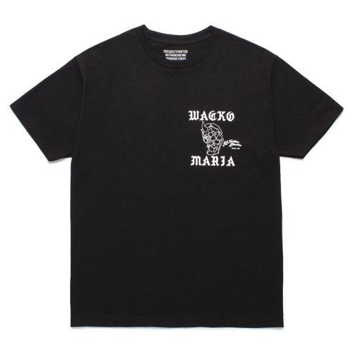 他の写真1: WACKO MARIA/56 TATTOO STUDIO / T-SHIRT（BLACK）［プリントT-24春夏］