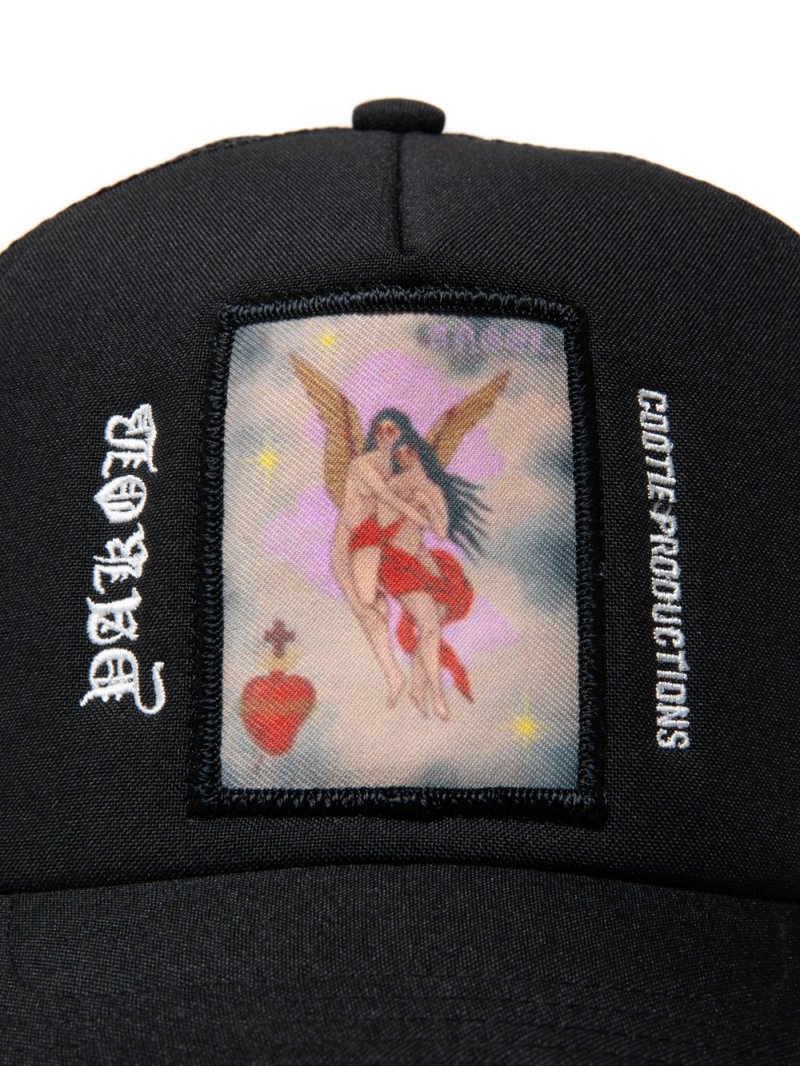 画像3: COOTIE PRODUCTIONS/Polyester 5 Panel Mesh Cap（Jakob Morley）（ANGEL）［5パネルメッシュキャップ-24春夏］