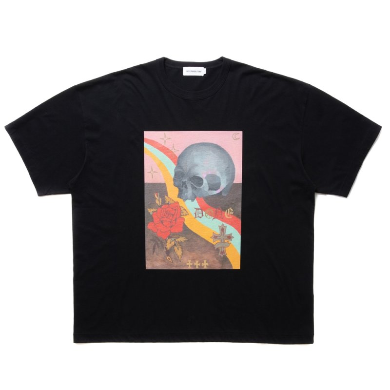 画像1: COOTIE PRODUCTIONS/Print S/S Tee（DONE）（Black）［プリントT-24春夏］
