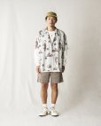画像3: CALEE/×MIHO MURAKAMI PANTHER DOT PATTERN SH（LIME GRAY）［オープンカラーシャツ-24春夏］ (3)