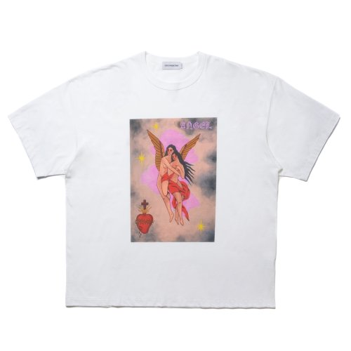 他の写真1: COOTIE PRODUCTIONS/Print S/S Tee（ANGEL）（White）［プリントT-24春夏］