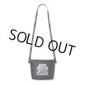 BlackEyePatch/OG LABEL NYLON SHOULDER POUCH（BLACK）