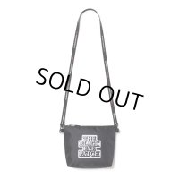 BlackEyePatch/OG LABEL NYLON SHOULDER POUCH（BLACK）