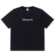 画像1: BlackEyePatch/CHROMED SCRIPT EMBLEM TEE（BLACK） (1)