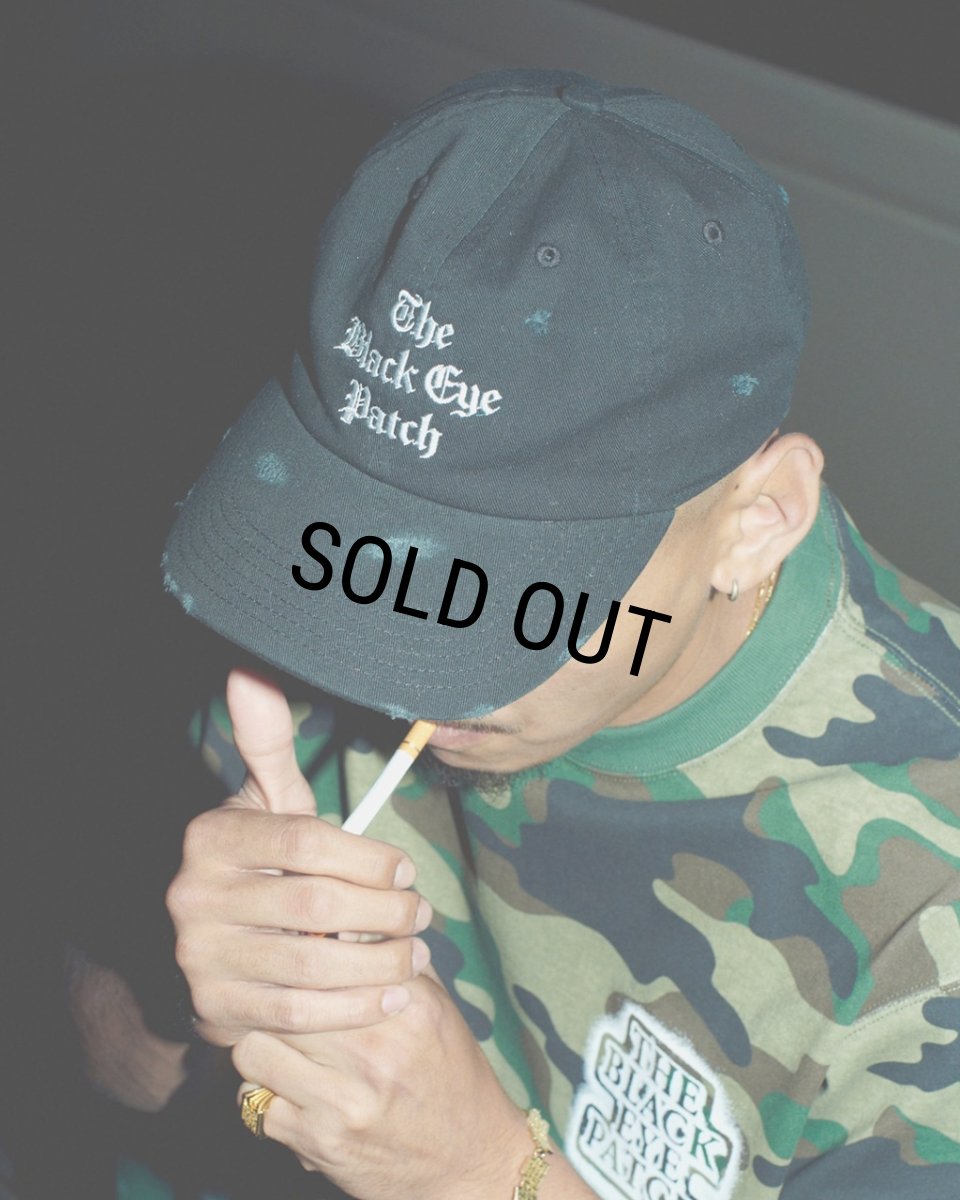 画像3: BlackEyePatch/BEP TIMES DAMAGED CAP（BLACK） (3)
