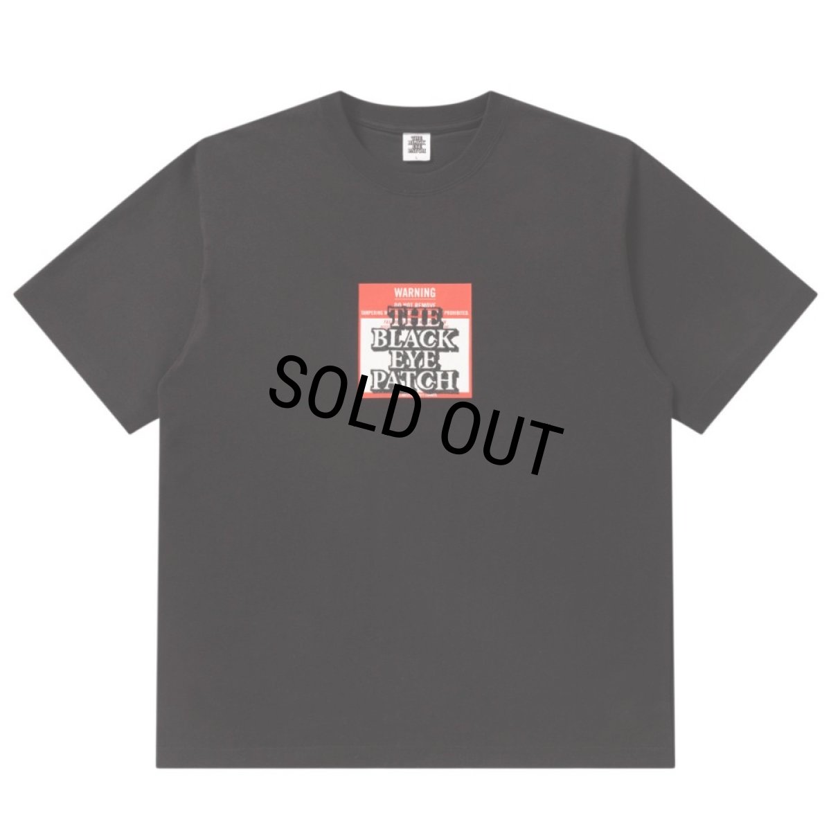 画像1: BlackEyePatch/DO NOT REMOVE LABEL TEE（BLACK） (1)