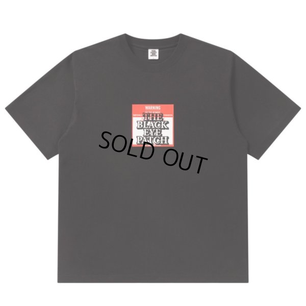 画像1: BlackEyePatch/DO NOT REMOVE LABEL TEE（BLACK）