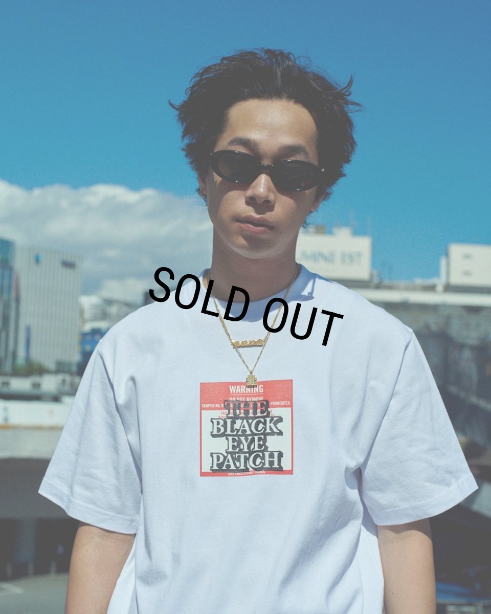 画像2: BlackEyePatch/DO NOT REMOVE LABEL TEE(WHITE) (2)