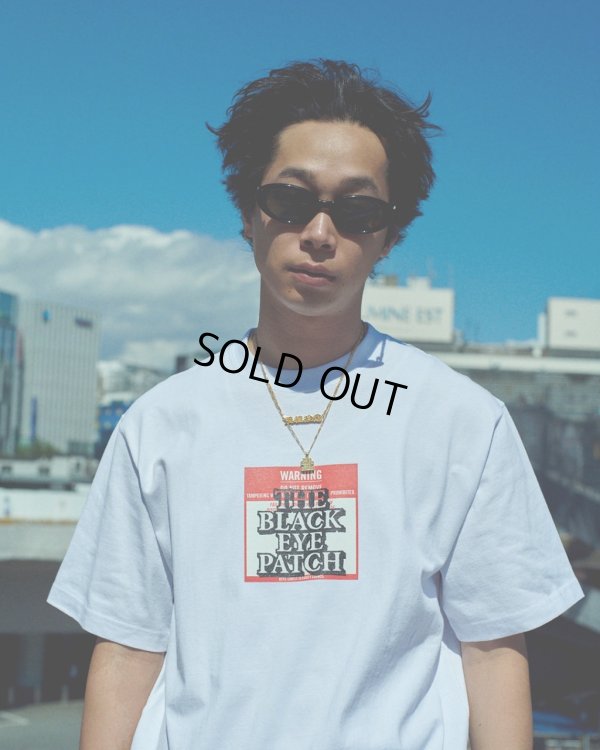 画像2: BlackEyePatch/DO NOT REMOVE LABEL TEE（WHITE）