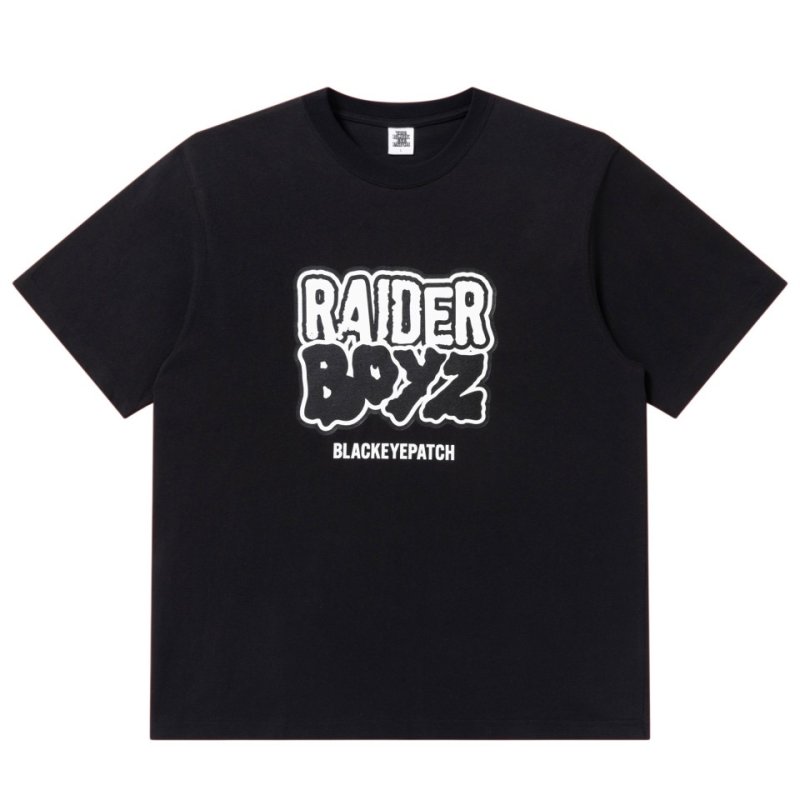 画像1: BlackEyePatch/RAIDER BOYZ TEE(BLACK)