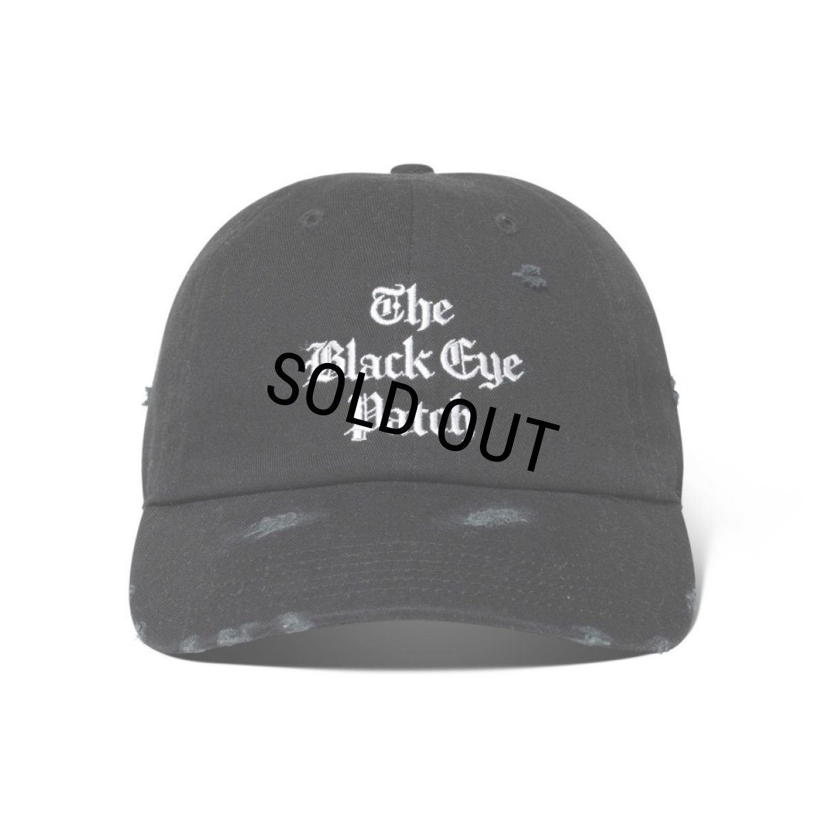 画像1: BlackEyePatch/BEP TIMES DAMAGED CAP（BLACK） (1)