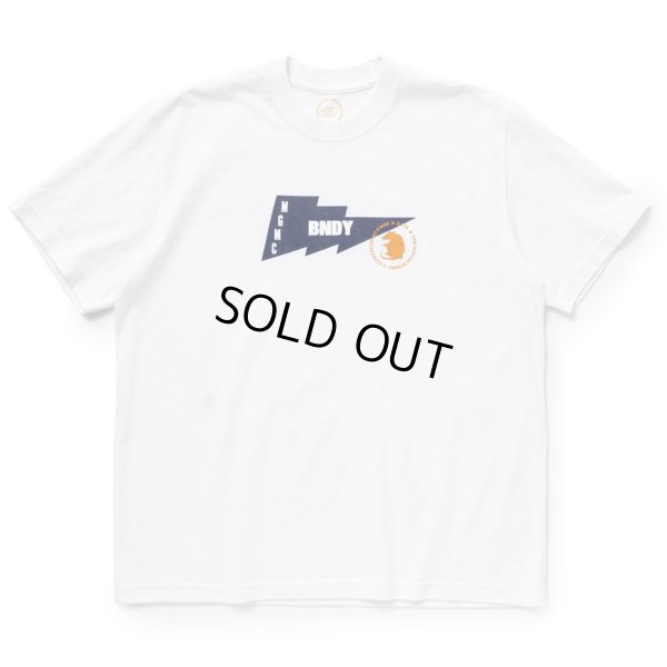 画像1: 【30%OFF】RATS/THUNDER FLAG TEE（WHITE）［プリントT-24春夏］