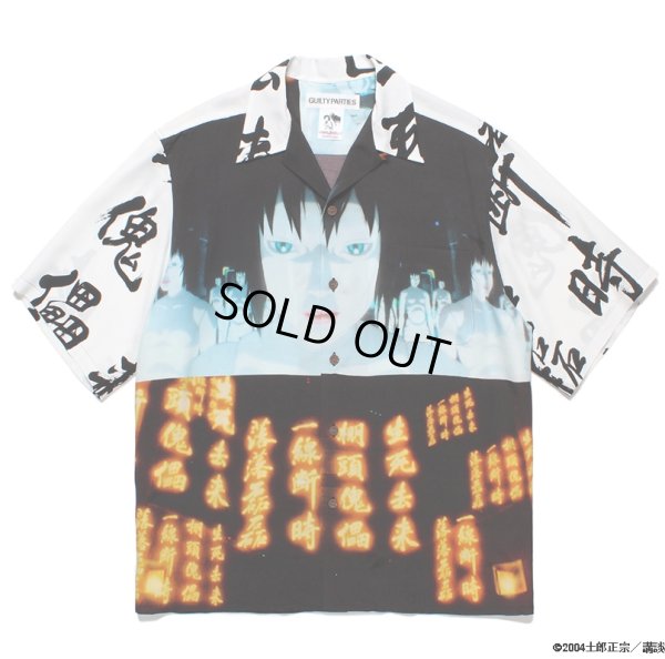 画像1: WACKO MARIA/GHOST IN THE SHELL 2 INNOCENCE / 攻殻機動隊 / HAWAIIAN SHIRT（WHITE）［ハワイアンシャツ-24春夏］