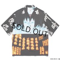 WACKO MARIA/GHOST IN THE SHELL 2 INNOCENCE / 攻殻機動隊 / HAWAIIAN SHIRT（BLACK）［ハワイアンシャツ-24春夏］