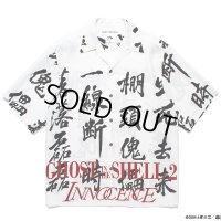 WACKO MARIA/GHOST IN THE SHELL 2 INNOCENCE / 攻殻機動隊 / HAWAIIAN SHIRT（WHITE）［ハワイアンシャツ-24春夏］