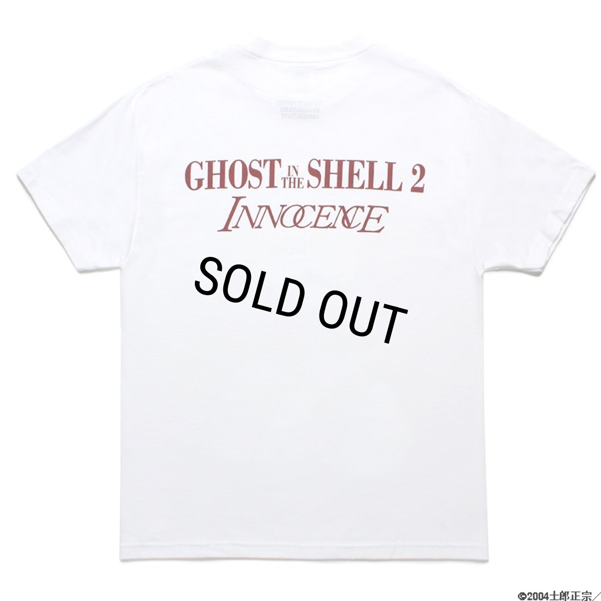 画像2: WACKO MARIA/GHOST IN THE SHELL 2 INNOCENCE / 攻殻機動隊 / T-SHIRT（WHITE）［プリントT-24春夏］ (2)