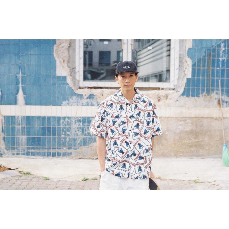 画像3: CHALLENGER/S/S FLY SHIRT（WHITE）［フライシャツ-24春夏］