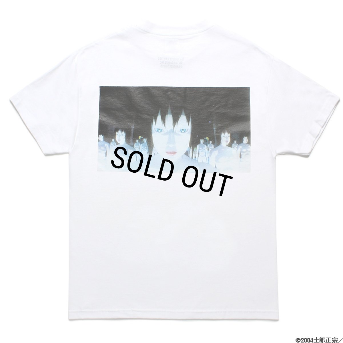 画像1: WACKO MARIA/GHOST IN THE SHELL 2 INNOCENCE / 攻殻機動隊 / T-SHIRT（WHITE）［プリントT-24春夏］ (1)