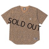 BlackEyePatch/OG LABEL LEOPARD PATTERNED BASEBALL SHIRT（MULTI）