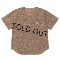 BlackEyePatch/OG LABEL LEOPARD PATTERNED BASEBALL SHIRT（MULTI）