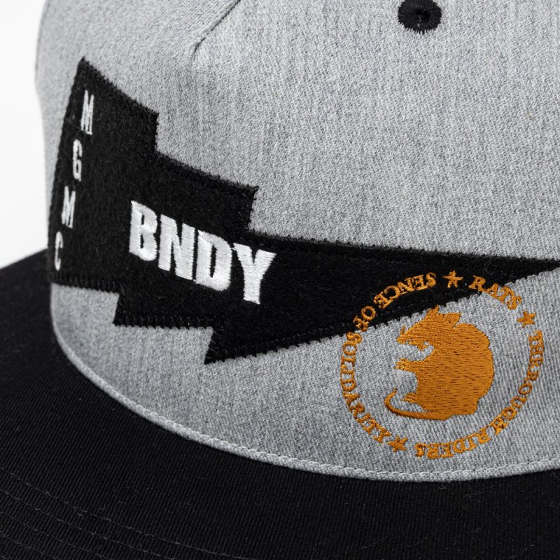 画像3: RATS/HEATHER COMBI CAP（BLACK）［ヘザーコンビキャップ-24春夏］