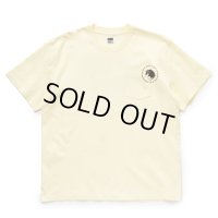RATS/CIRCLE POCKET TEE（L.YELLOW）［プリントポケT-24春夏］