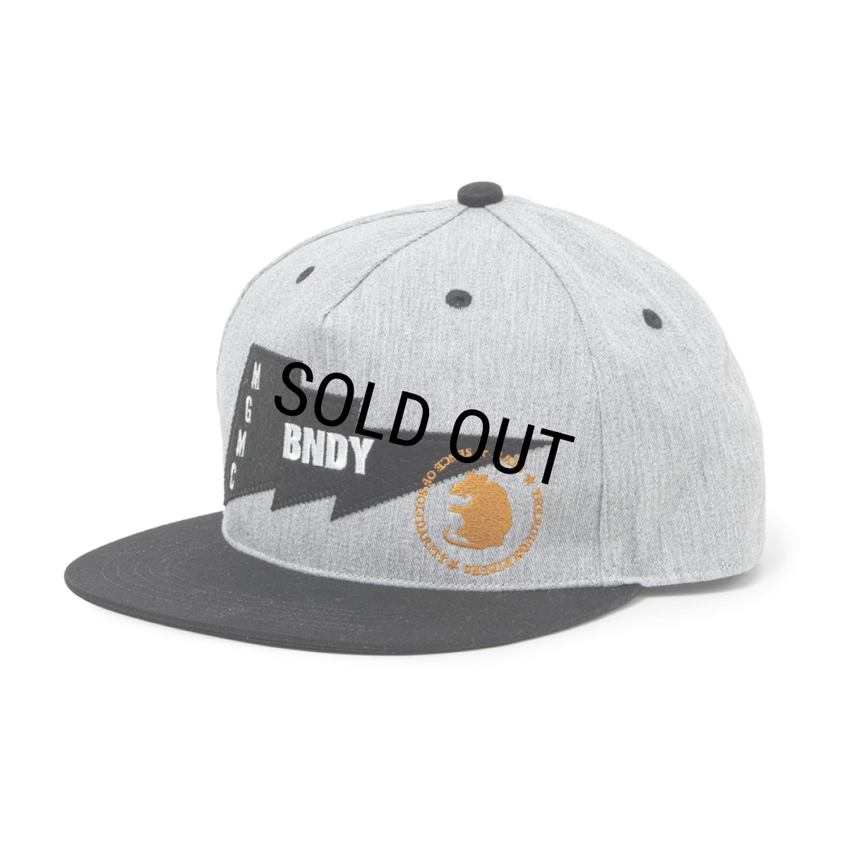 画像2: RATS/HEATHER COMBI CAP（BLACK）［ヘザーコンビキャップ-24春夏］ (2)